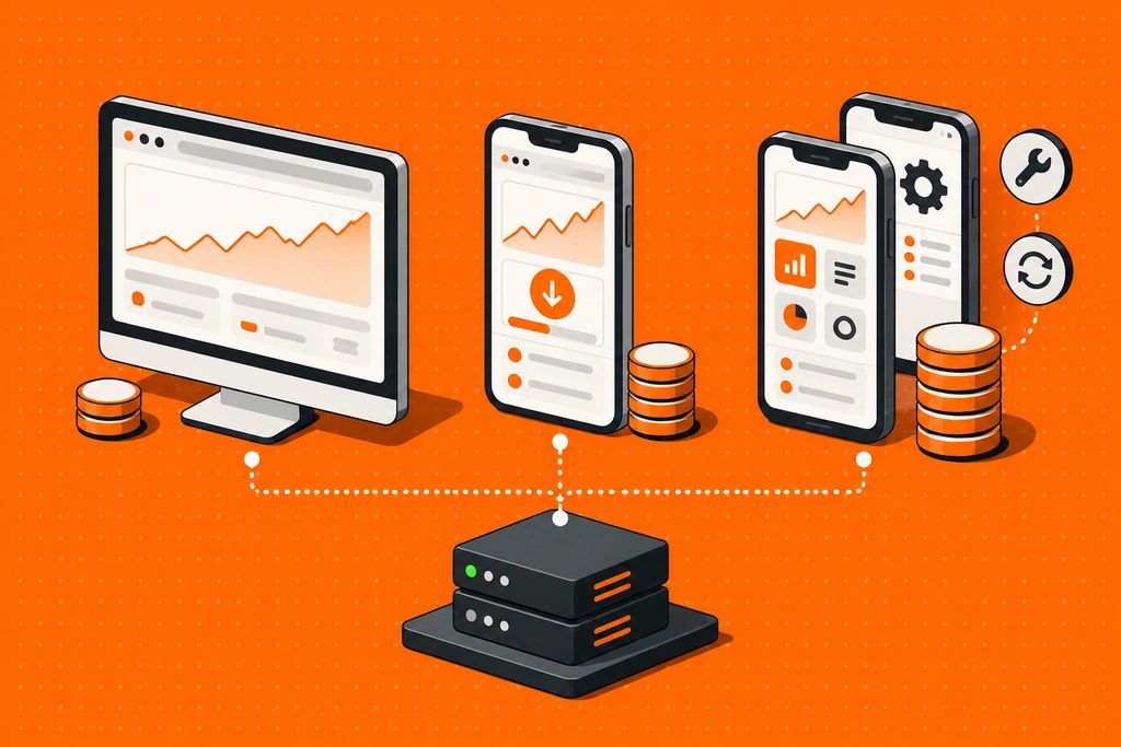 Picture of the post Web vs Mobile vs PWA Trading Platform: Comparing Launch Costs and Ongoing Maintenance